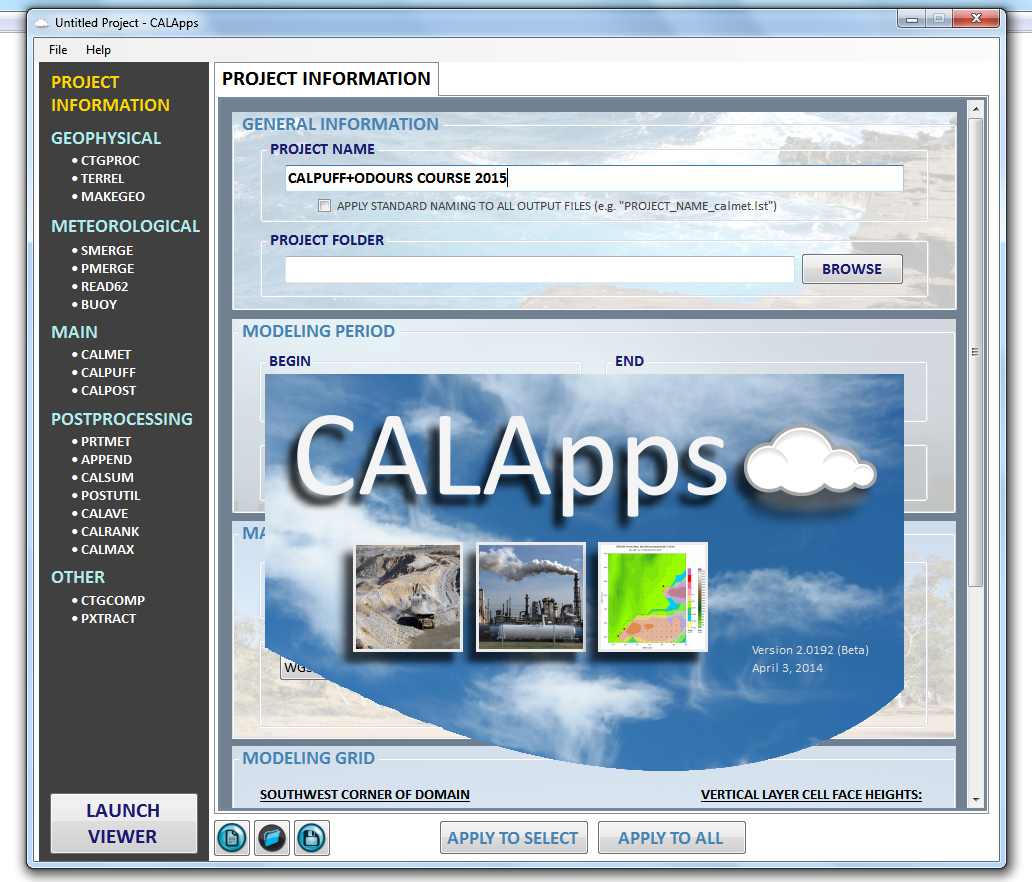 calpuff odours