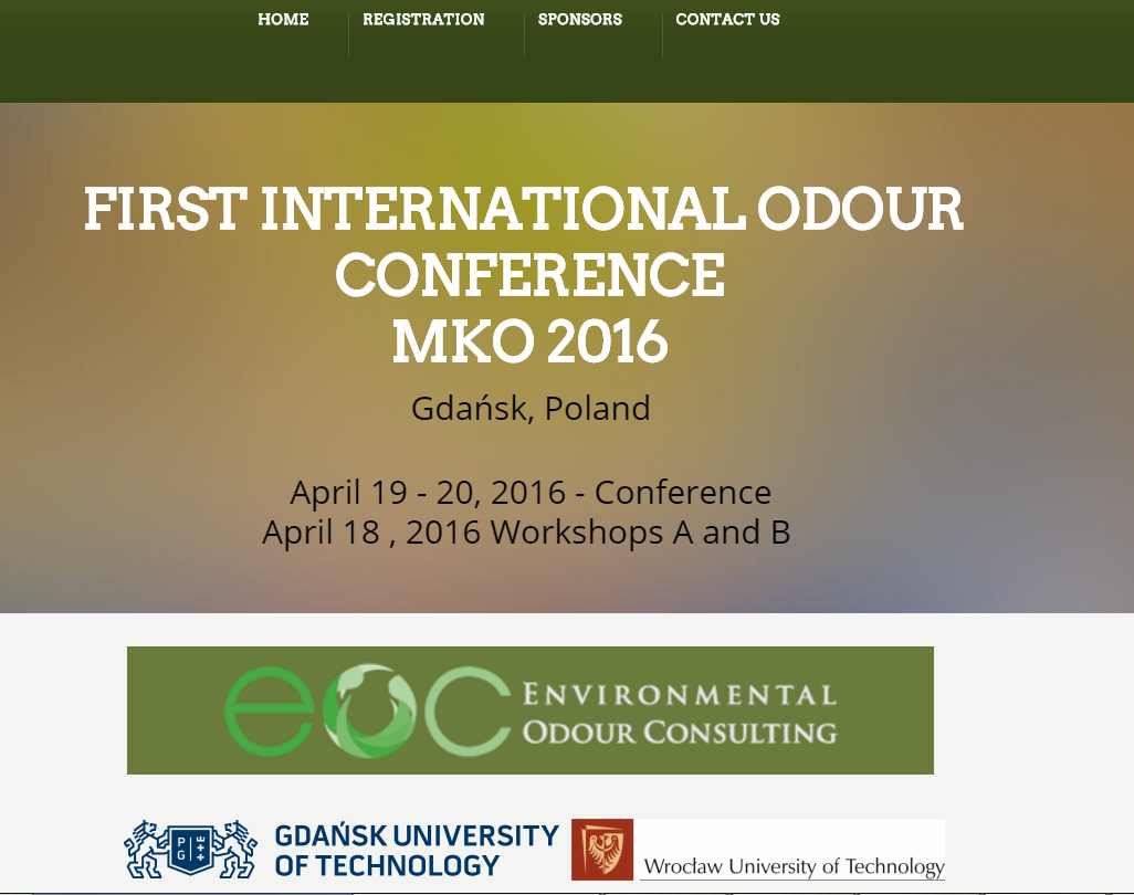 MKO2016 odour conference Gdansk