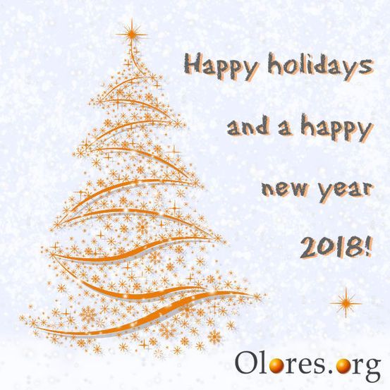 happy holidays 2018 
